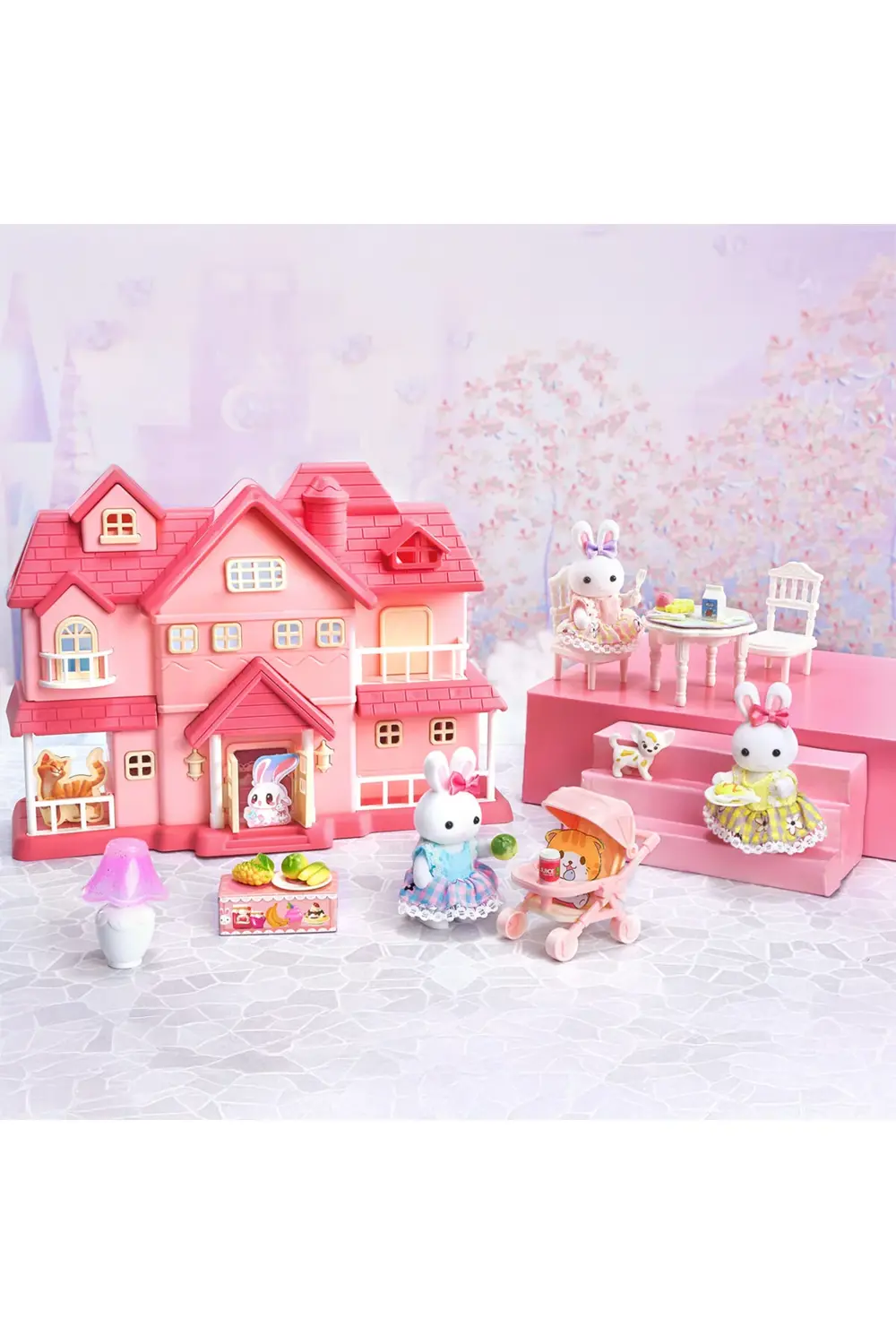 BAY DREAMY MİNİ TAVŞAN- BÜYÜK VİLLA OYUN SETİ