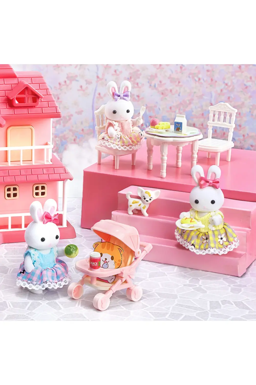 BAY DREAMY MİNİ TAVŞAN- BÜYÜK VİLLA OYUN SETİ