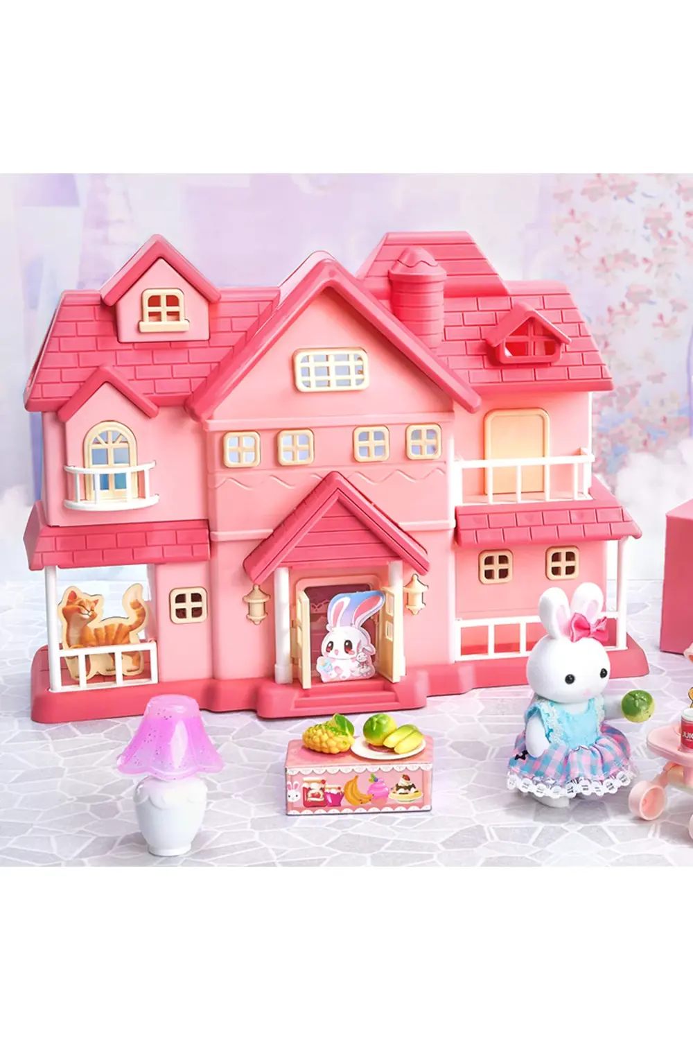 BAY DREAMY MİNİ TAVŞAN- BÜYÜK VİLLA OYUN SETİ