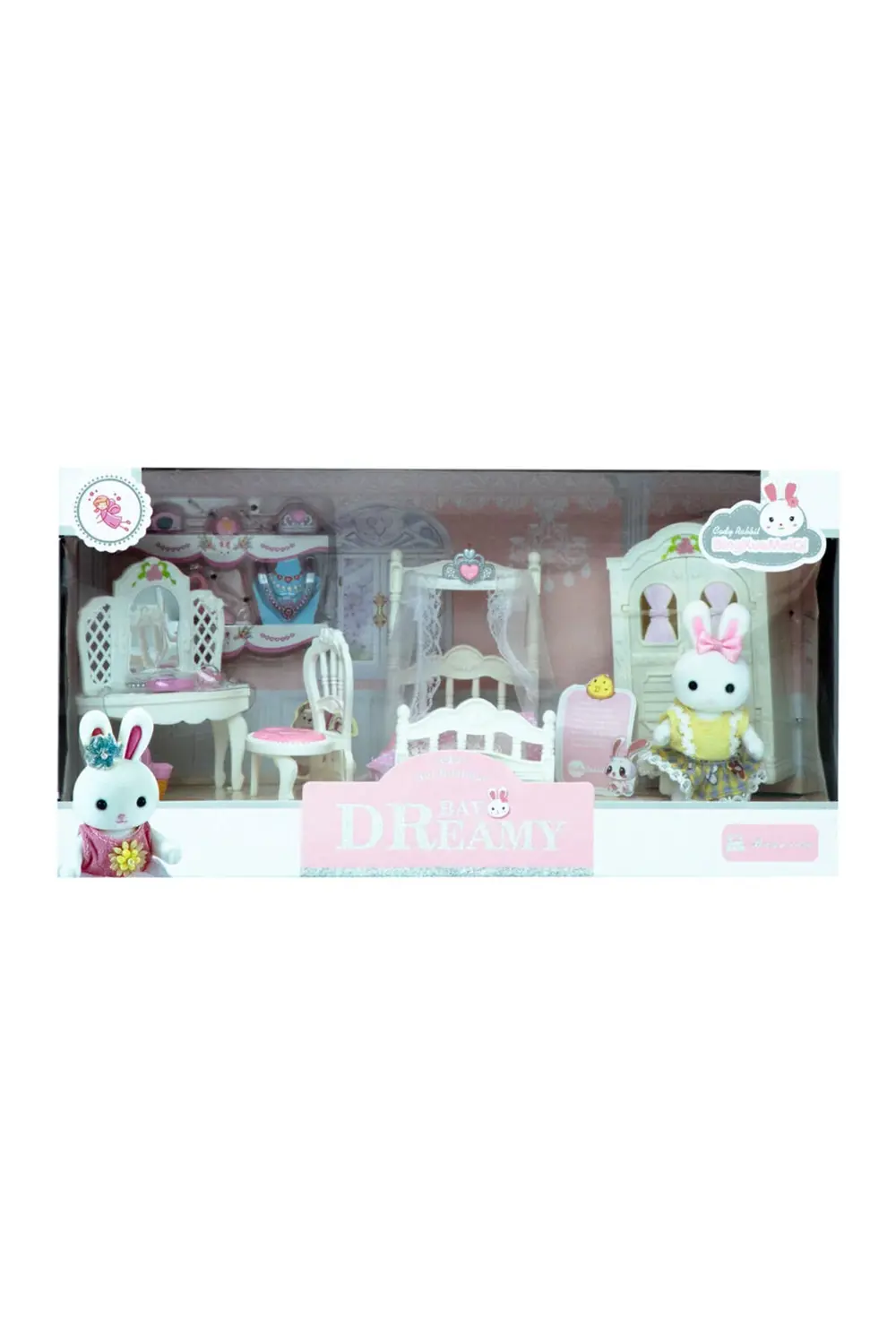 Bay Dreamy Mi?ni? Tavşan Büyük Yatak Odası Oyun Set