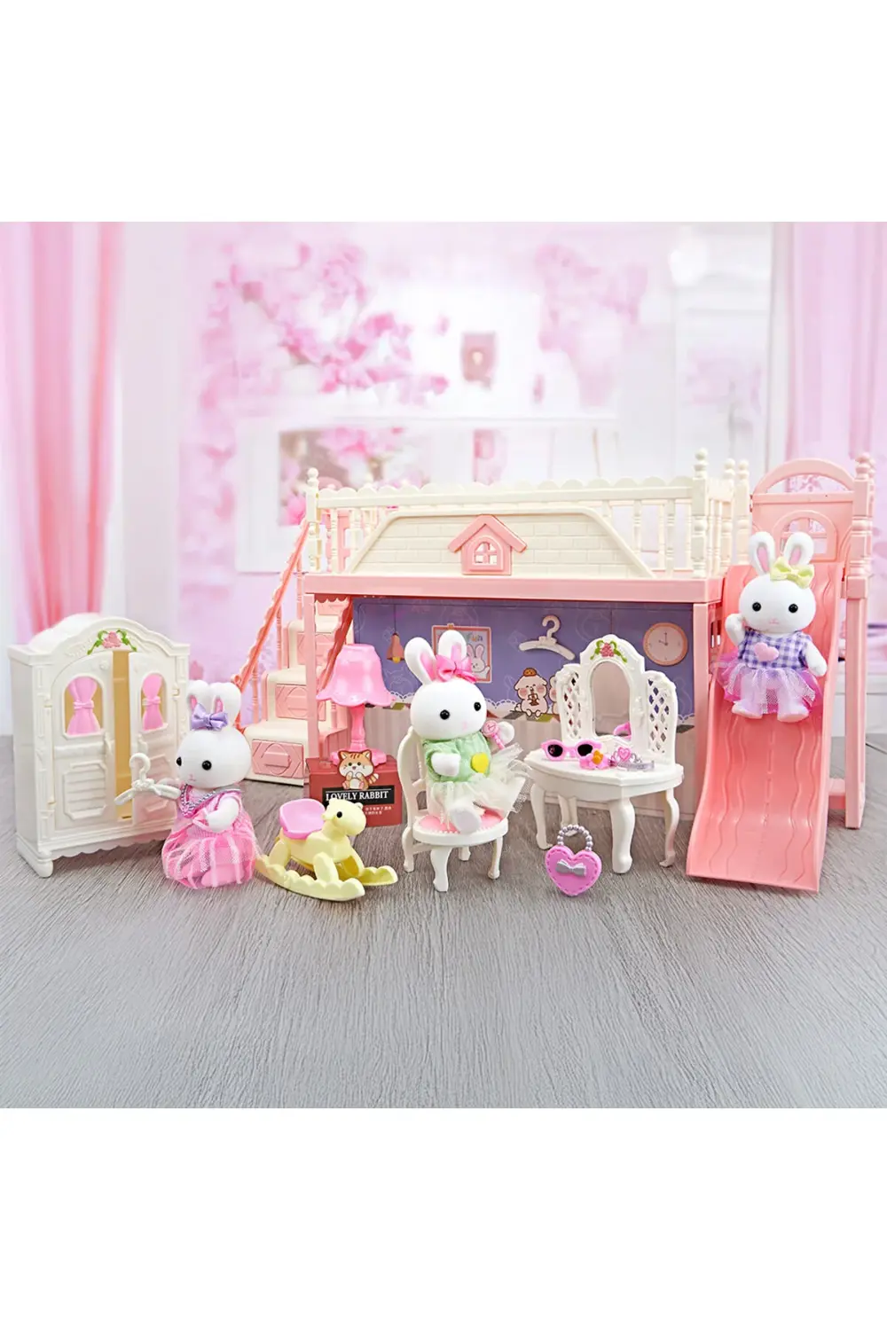 Bay Dreamy Mini Tavşan Kaydıraklı Oda Seti