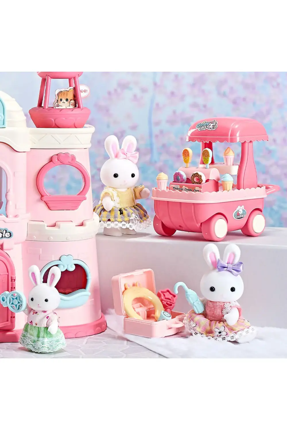 Bay Dreamy Mini Tavşan Mini Kale Oyun Seti