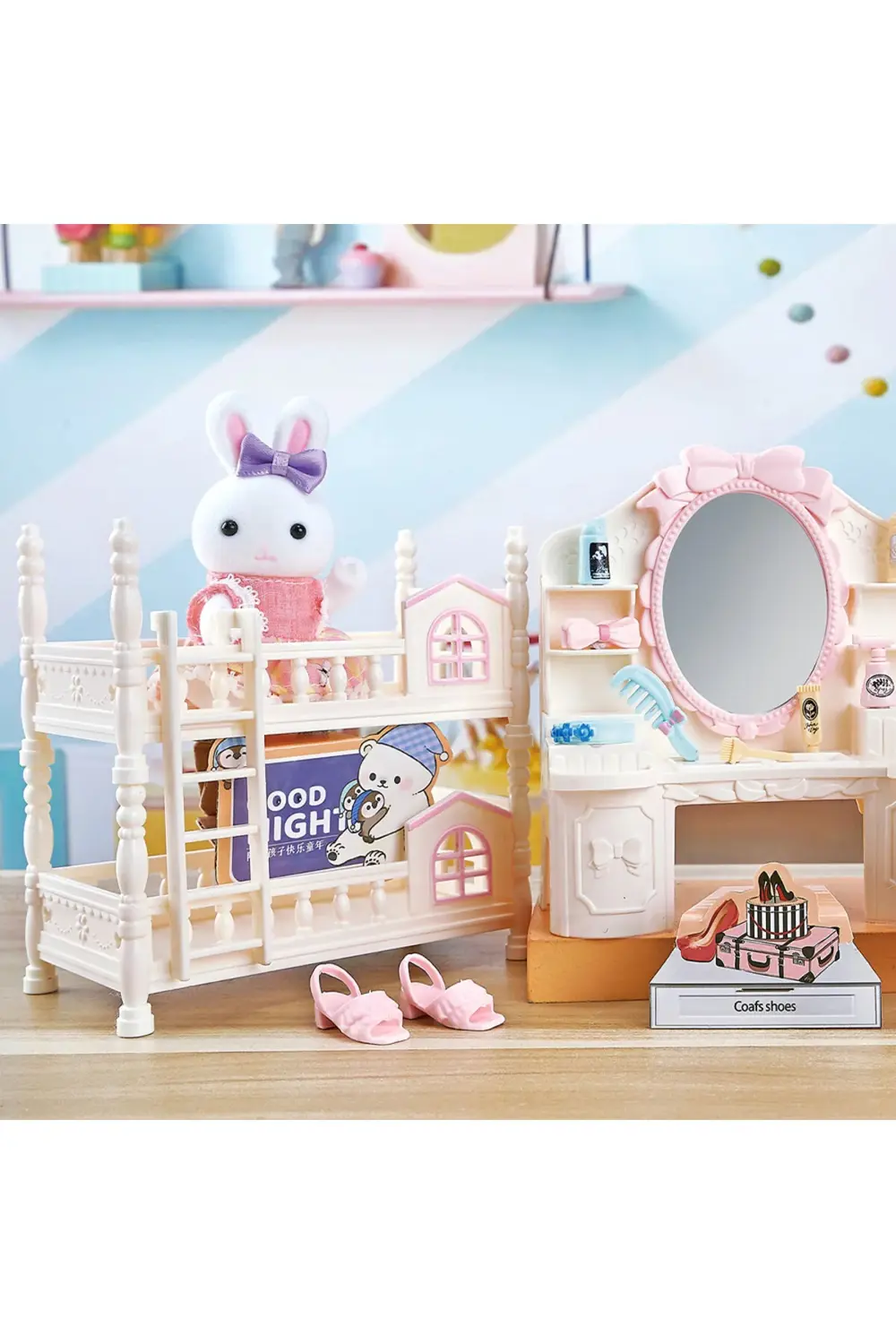 Bay Dreamy Mini Tavşan Yatak Odası Mobilya Seti