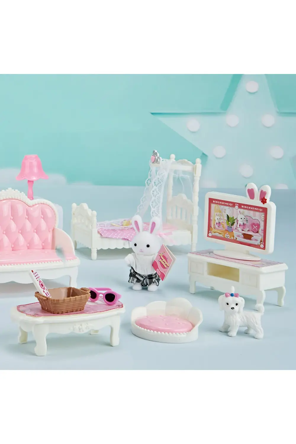 Bay Dreamy Mini Tavşan Yatak ve Salon Seti