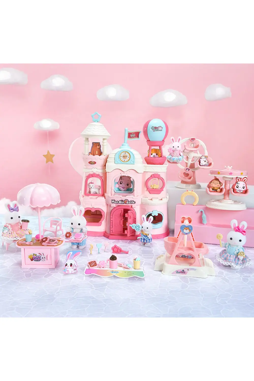 Bay Dreamy Mini Tavşanlar Kale Seti