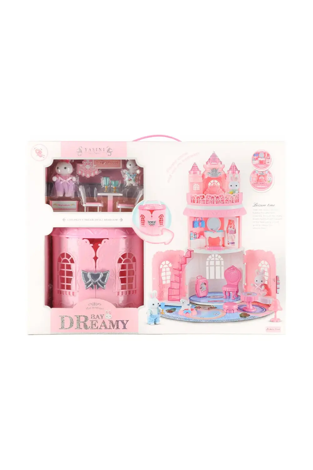 Bay Dreamy Taşınabilir Şato Ev Seti