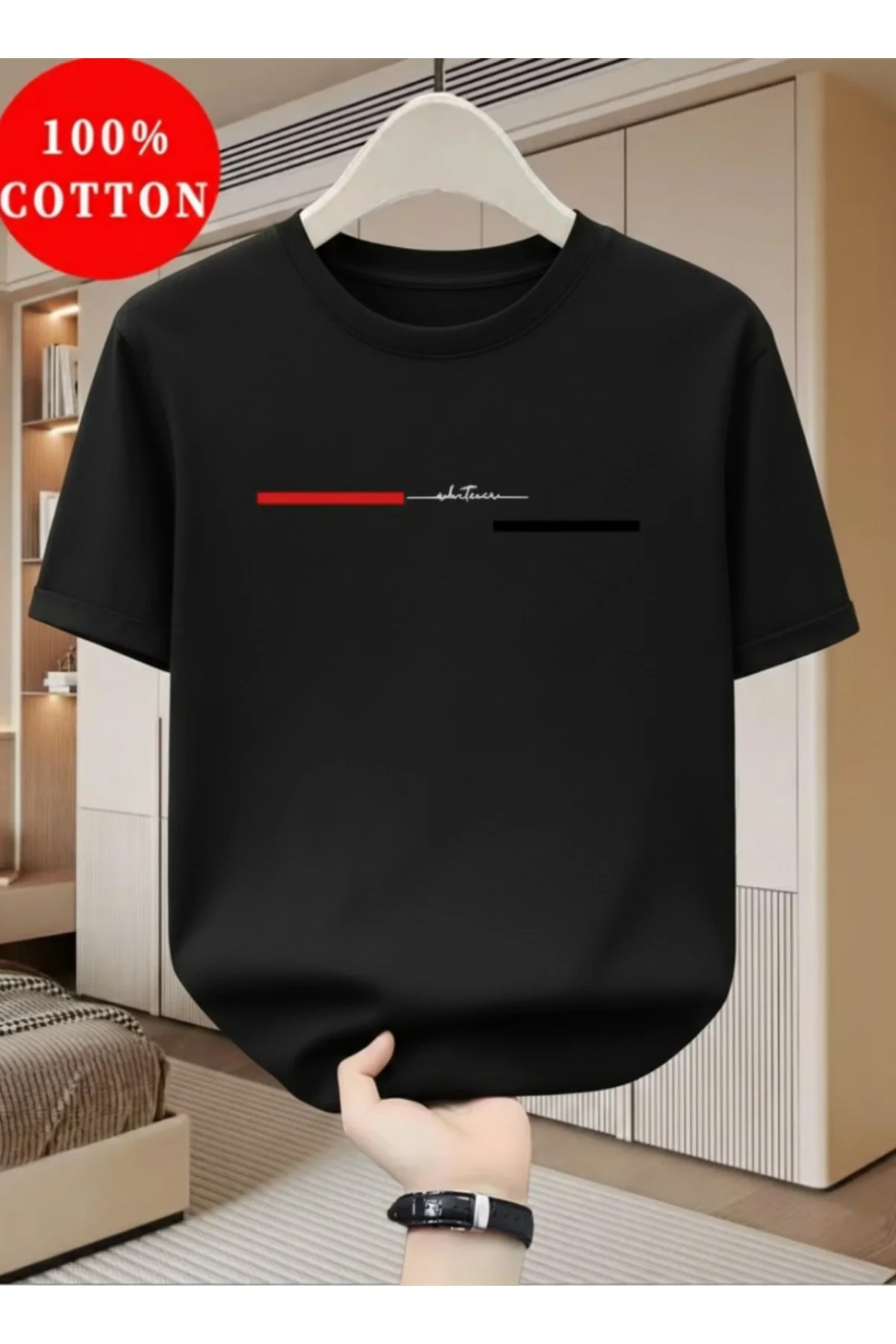 Bay/ Whatever Baskılı Basic Regular T-shirt Fiyatı, Yorumları ve Özellikleri