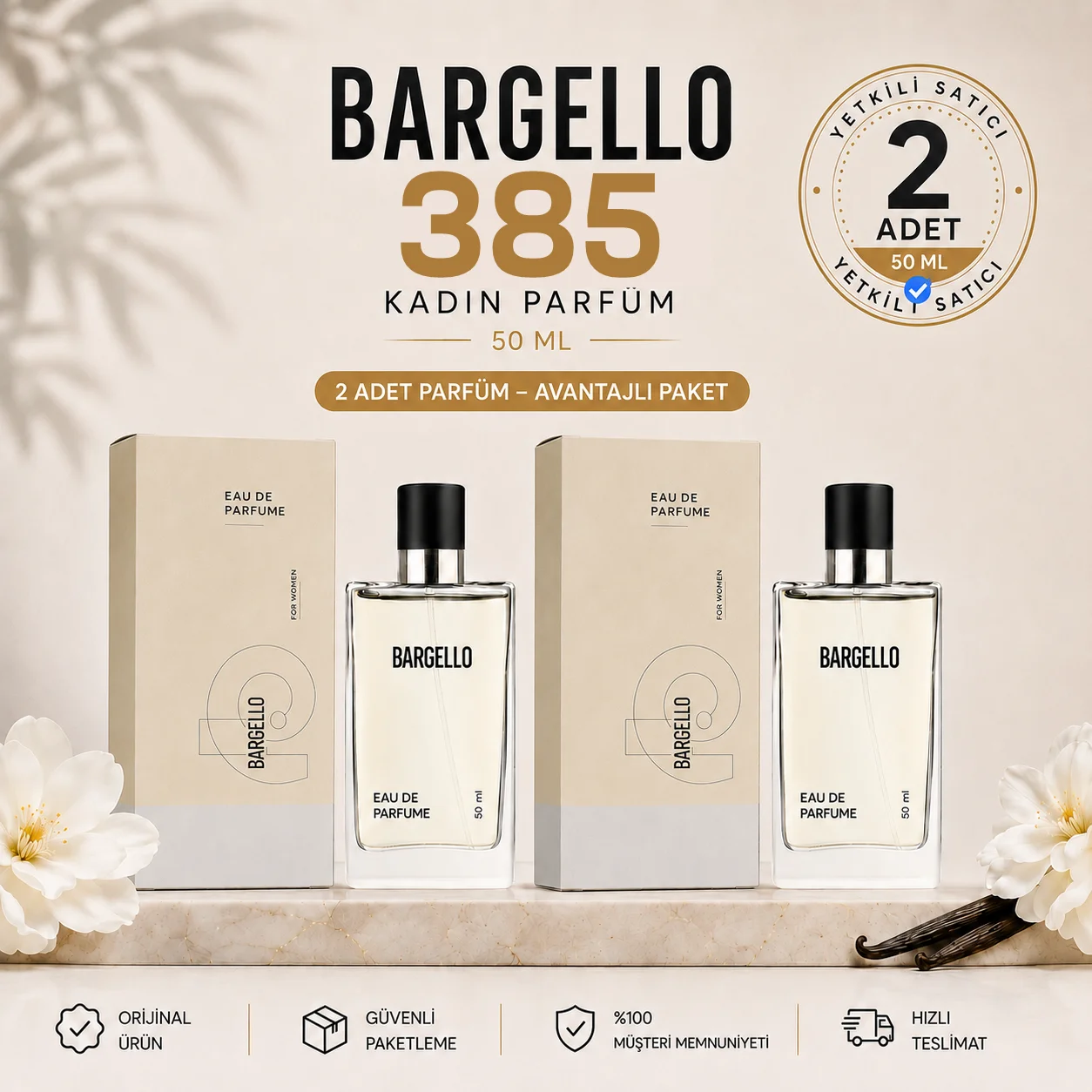 BAYAN PARFÜM 385 FRESH 50 ML EDP 198658695019 2x