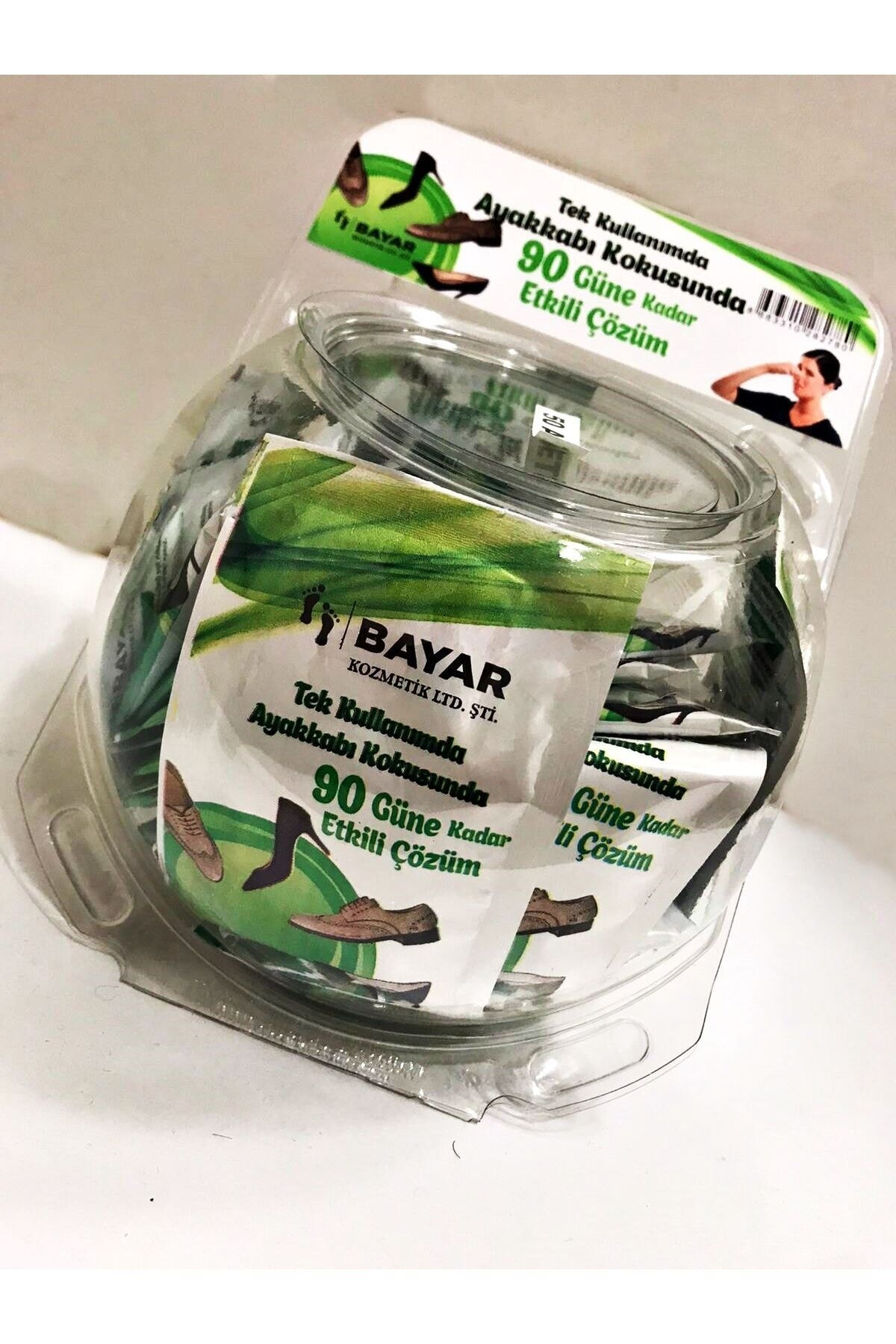 BAYAR AYAKKABI KOKU GİDERİCİ BAKIM TOZU 24'LÜ