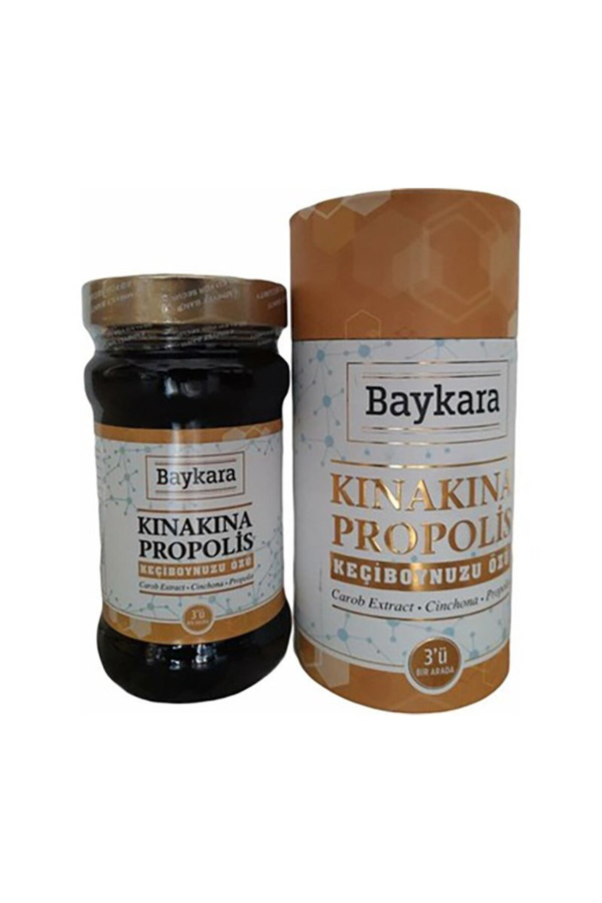 Baykara Kınakına Propolis Keçiboynuzu Özü 380 Gr