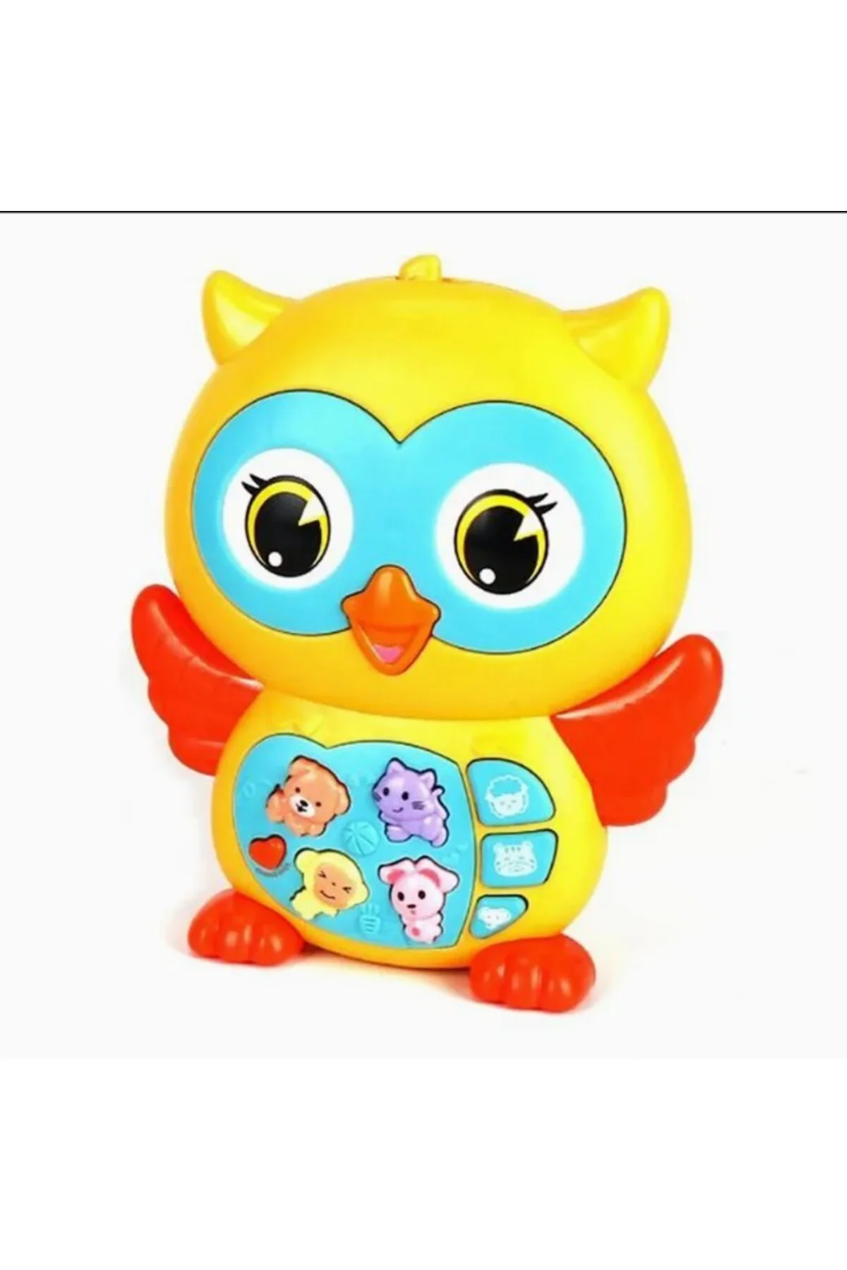 Baykuş Eğitici Bebek Piyanosu - Sarı (Lisinya)