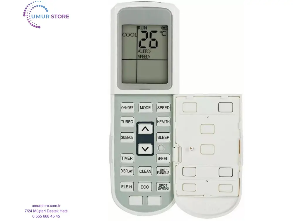 Baymak Elegant Eco 12 Uyumlu Klima Kumandası Baymak Elegant Eco 12 Uyumlu Klima Kumandası