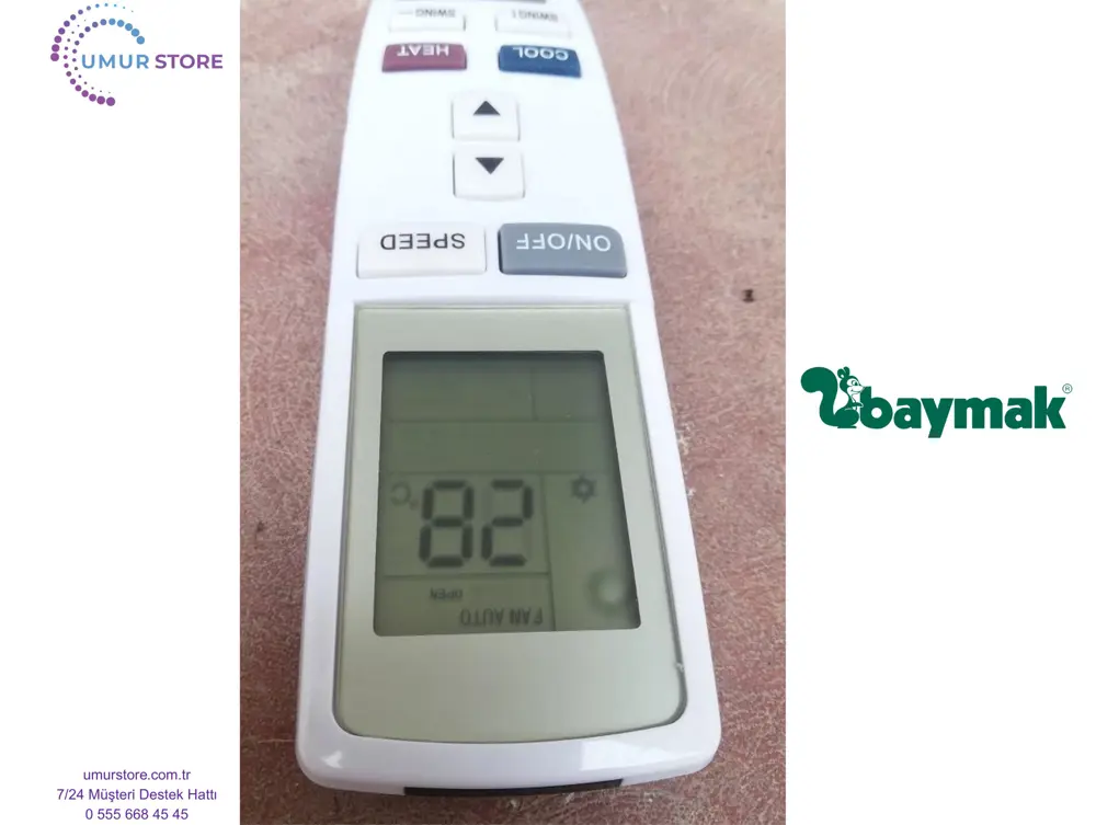 Baymak Elegant Prime Multi 09 Klima Kumandası Baymak Elegant Prime Multi 09 Klima Kumandası