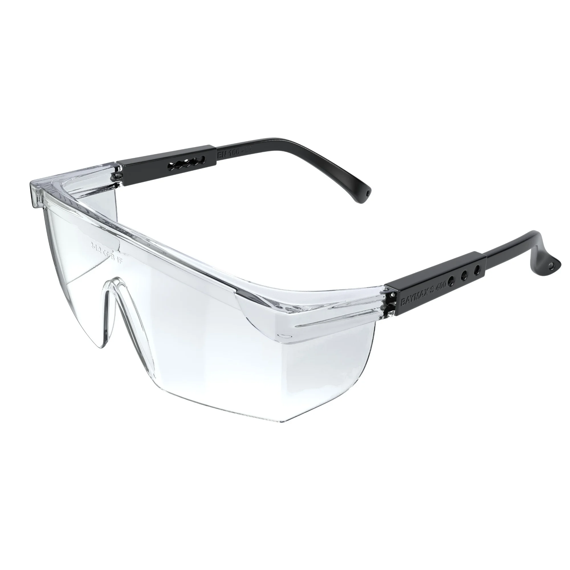 BAYMAX KORUYUCU GÖZLÜK S-400 ŞEFFAF (12 AD)