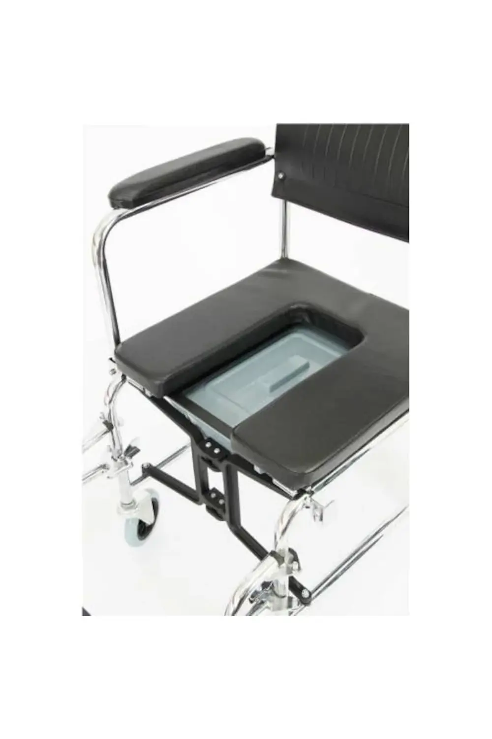 Baymedikal Klozetli Tuvaletli Tekerlekli Sandalye Engelli Hasta B