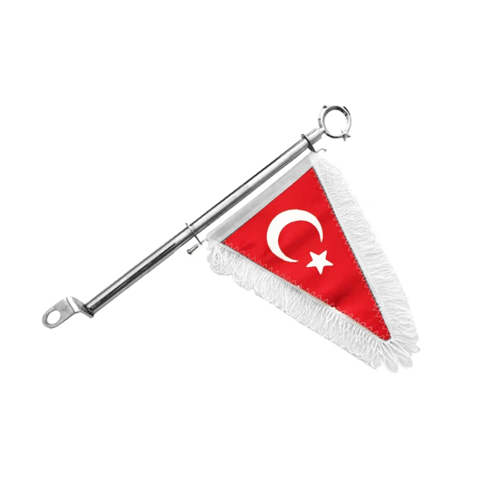 Bayrak - Boru Çubuk, Bayrak, Yaldızlı Püskül