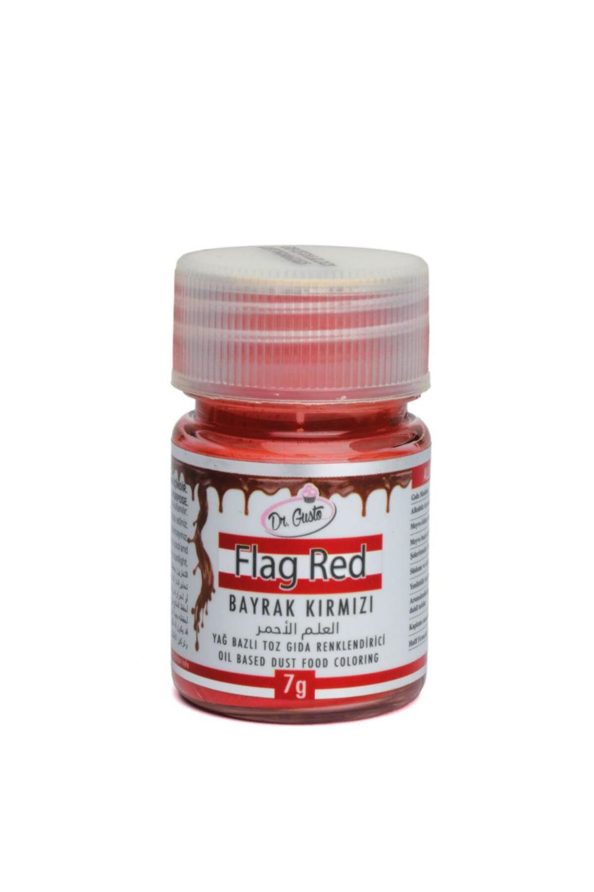 Bayrak Kırmızı 7 g – Çikolata, Ganaj ve Yağlı Karışımlar İçin