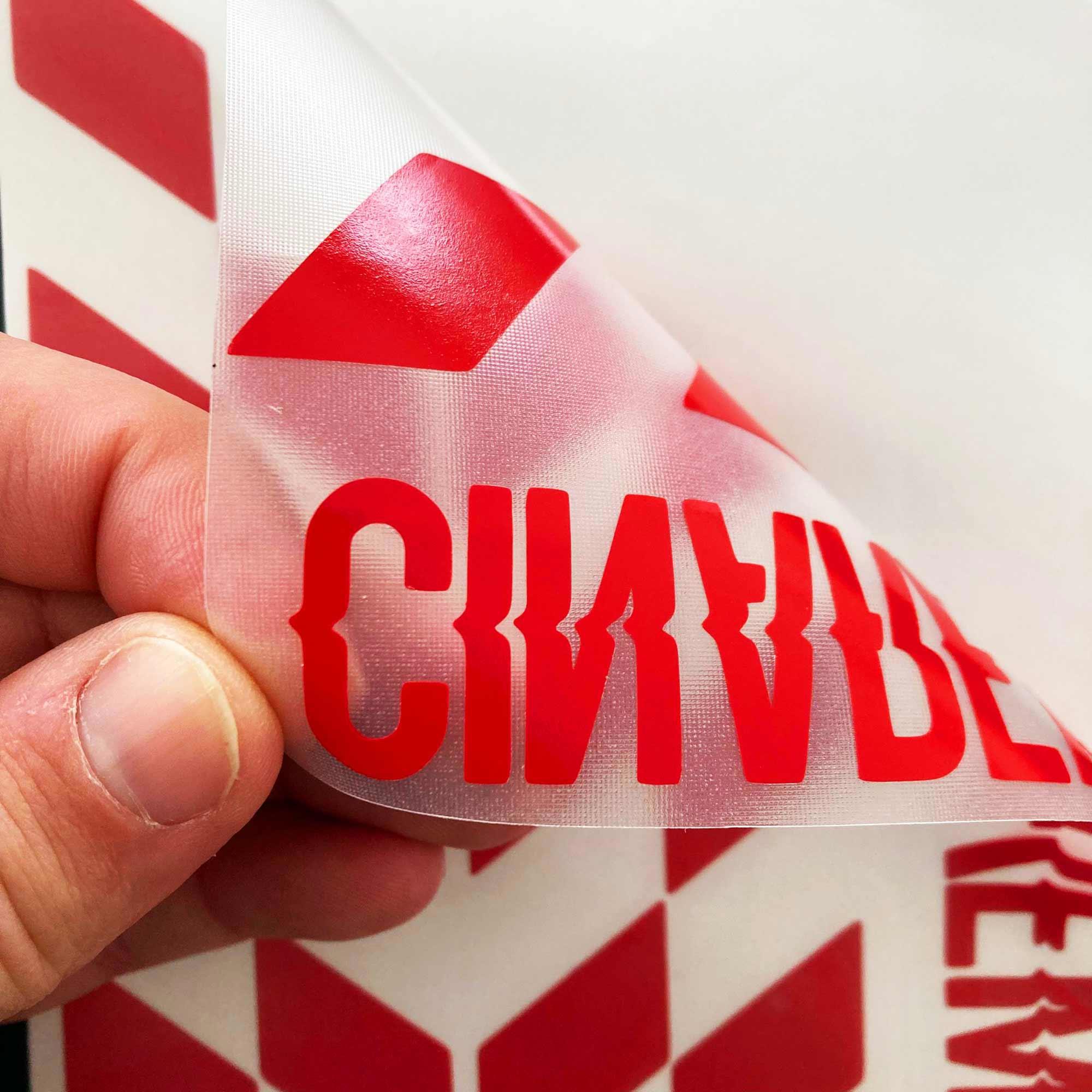 Çinar Extreme Bayrak Kirmizi Damali Kask Motosiklet Sticker Takimi Çinar Extrem