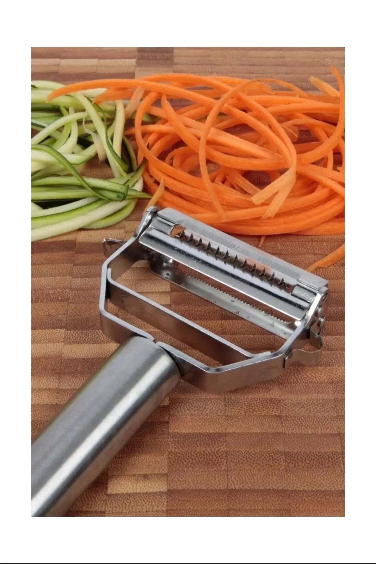 Just Cheap Store Baysa Paslanmaz Çelik Jülyen Sebze Meyve Soyacak Turbo 1101