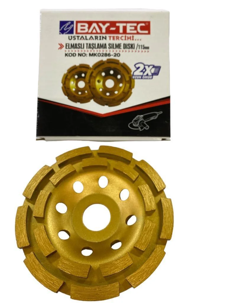 Baytec 0286-20 Elmas Taşlama Silme Diski 115 mm