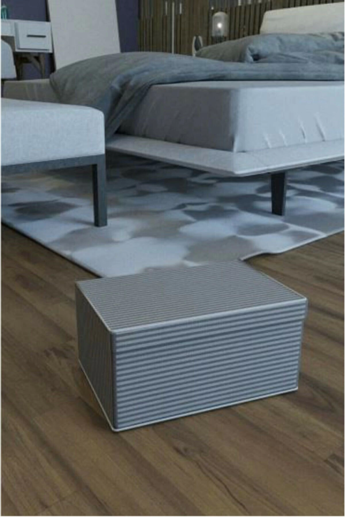 Baza Altı Boy Çok Amaçlı Düzenleyici Kutu Organizer Cırt Cırtlı H