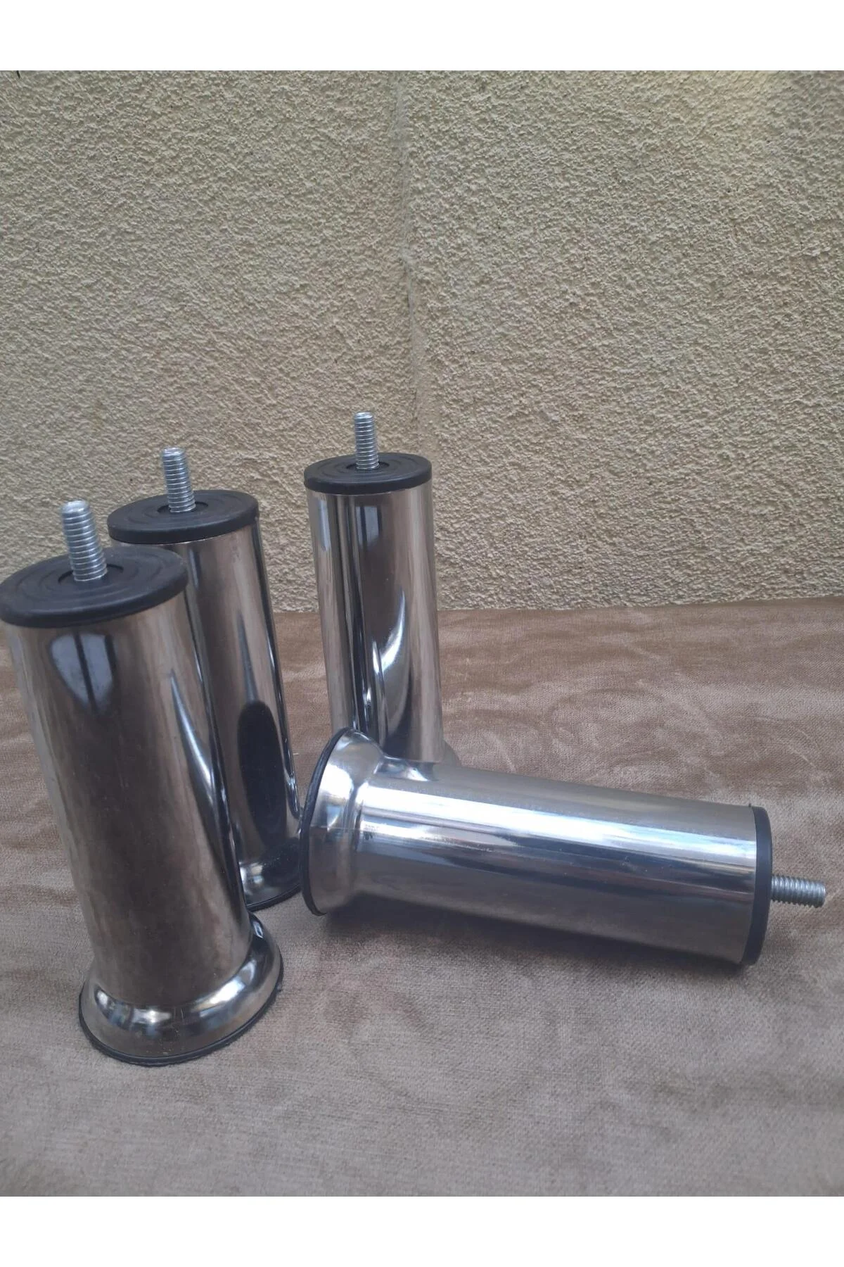 Baza Ayak HDR 90571 Koltuk Ayağı Kanepe Ayağı Mobilya Ayağı Krom 15 cm (4 Adet) Baza Ayak HDR 90571 Koltuk Ayağı Kanepe Ayağı Mobilya Ayağı Krom 15 cm (4 Adet) - Görsel 8