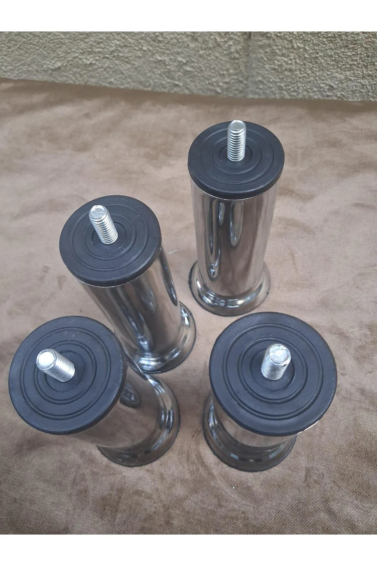 Baza Ayak HDR 90571 Koltuk Ayağı Kanepe Ayağı Mobilya Ayağı Krom 15 cm (4 Adet) Baza Ayak HDR 90571 Koltuk Ayağı Kanepe Ayağı Mobilya Ayağı Krom 15 cm (4 Adet) - Görsel 7