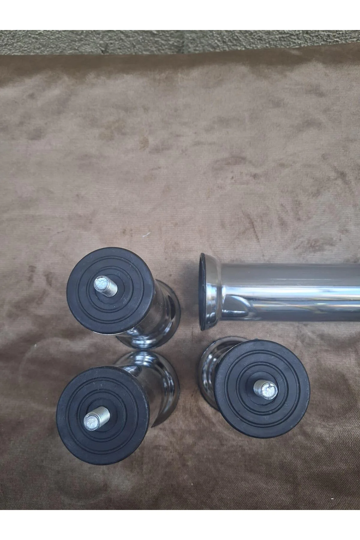 Baza Ayak HDR 90571 Koltuk Ayağı Kanepe Ayağı Mobilya Ayağı Krom 15 cm (4 Adet) Baza Ayak HDR 90571 Koltuk Ayağı Kanepe Ayağı Mobilya Ayağı Krom 15 cm (4 Adet)