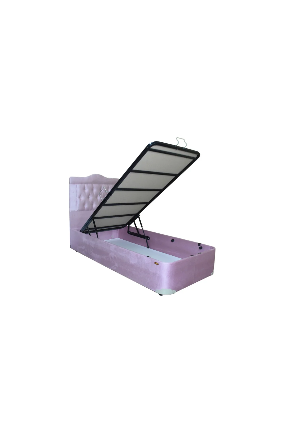 Baza-Başlık 13430 TAY TÜY PEMBE Kumaş MODEL Kapiton başlık Metal 90*190 El Yapım Baza-Başlık 13430 TAY TÜY PEMBE Kumaş MODEL Kapiton başlık Metal 90*190 El Yapım - Görsel 3