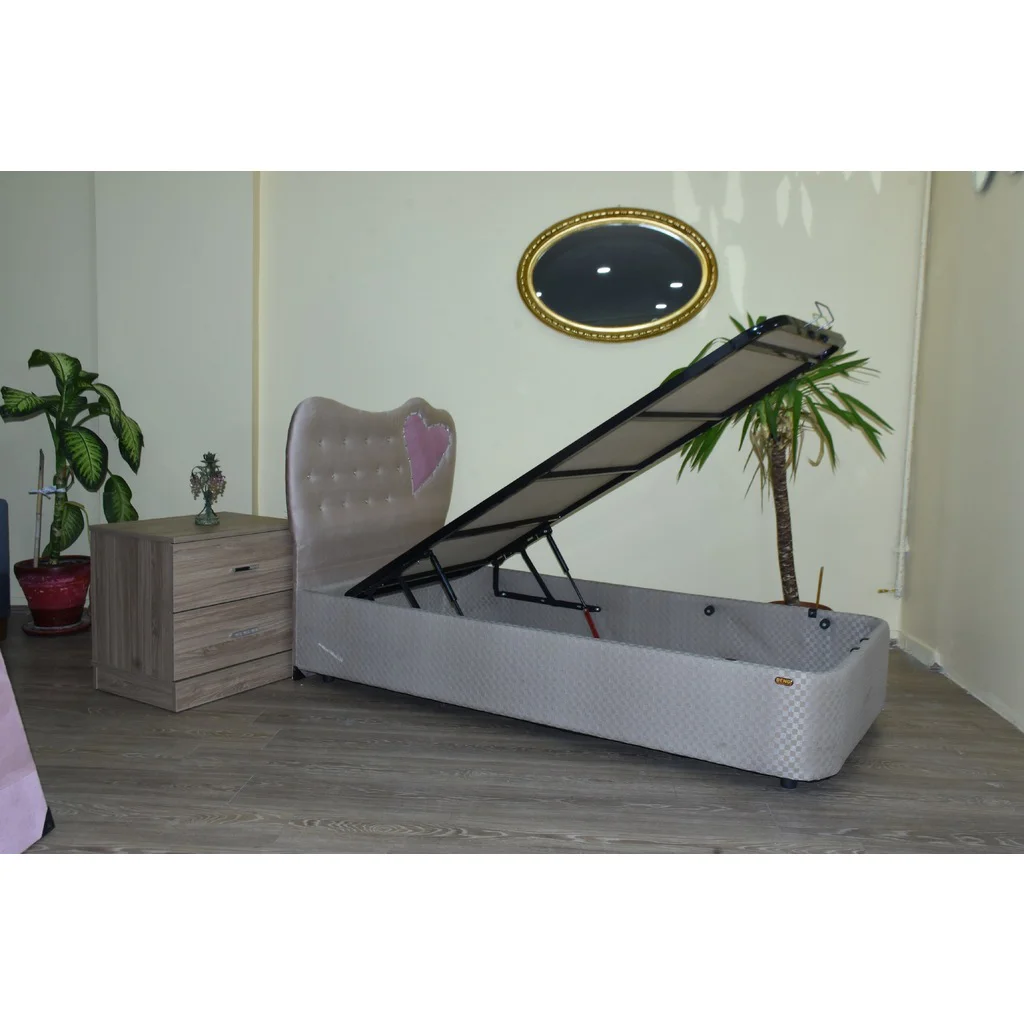 Baza Başlık 134320 90*190 Standart Kumaş Kalp başlık Metal çelik Baza Başlık 134320 90*190 Standart Kumaş Kalp başlık Metal çelik