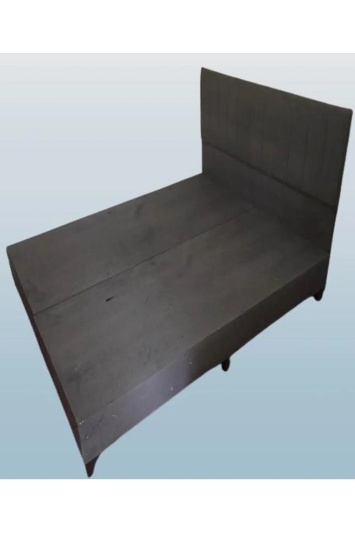Baza Başlık Çift Kişilik 90293 120x200 Sandıksız Kör baza Tay Tüyü Kumaş El Yapı - Görsel 4