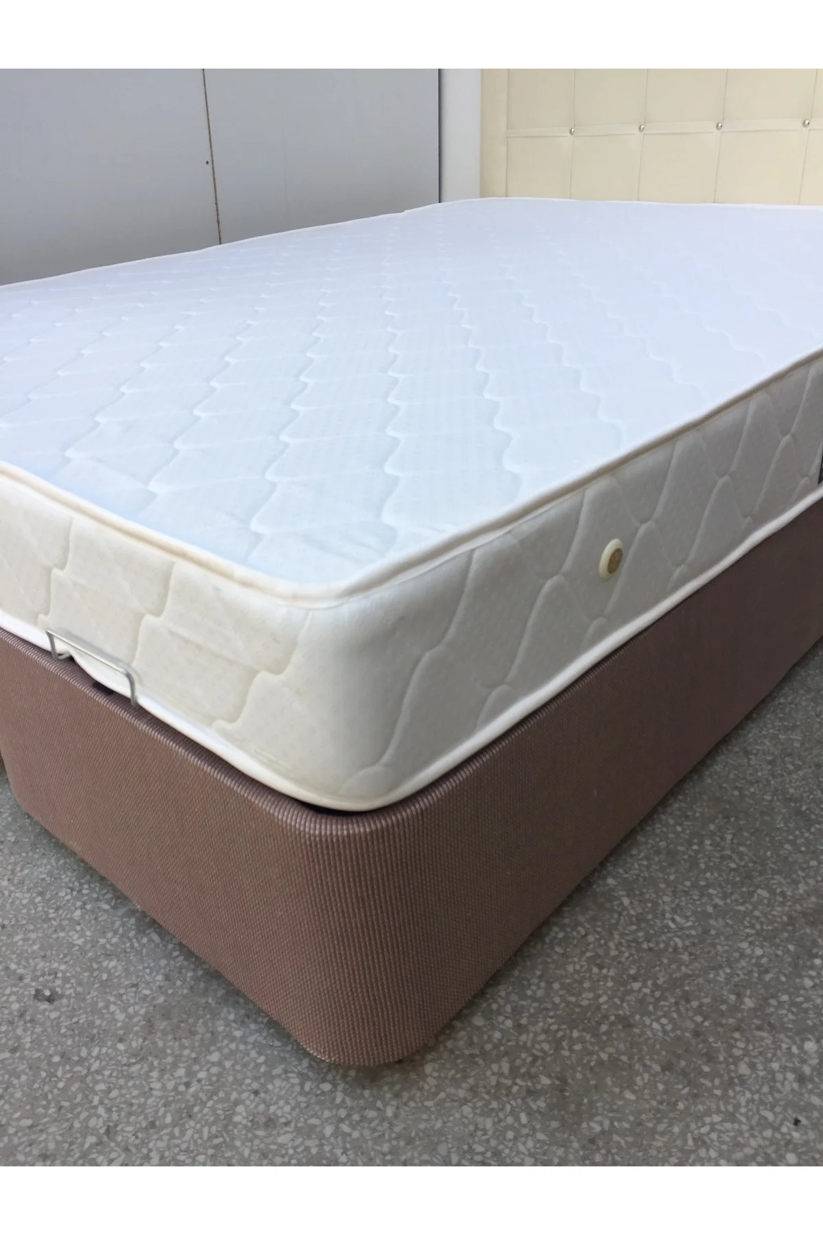 Baza Başlık Zümrüt Yatak 17509 Full Ort Yatak Metal Çelik Baza 150*200 El Yapım Baza Başlık Zümrüt Yatak 17509 Full Ort Yatak Metal Çelik Baza 150*200 El Yapım - Görsel 3