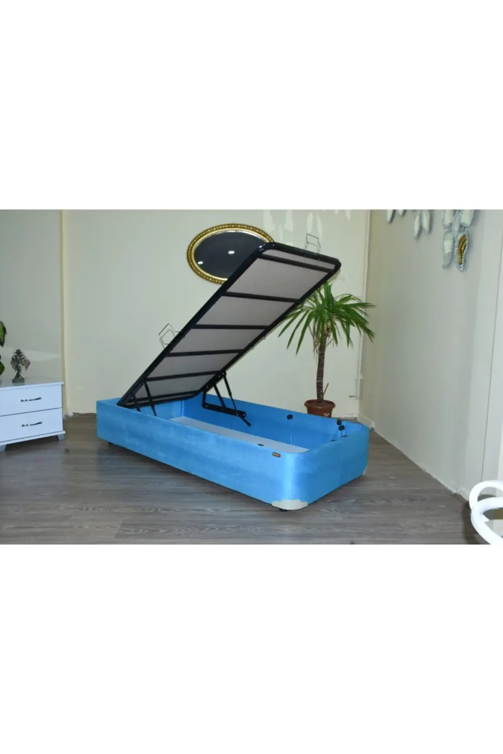 Baza Taytüy mavi Kumaş 18234 Model Metal Çelik Fırın Boya 120*200