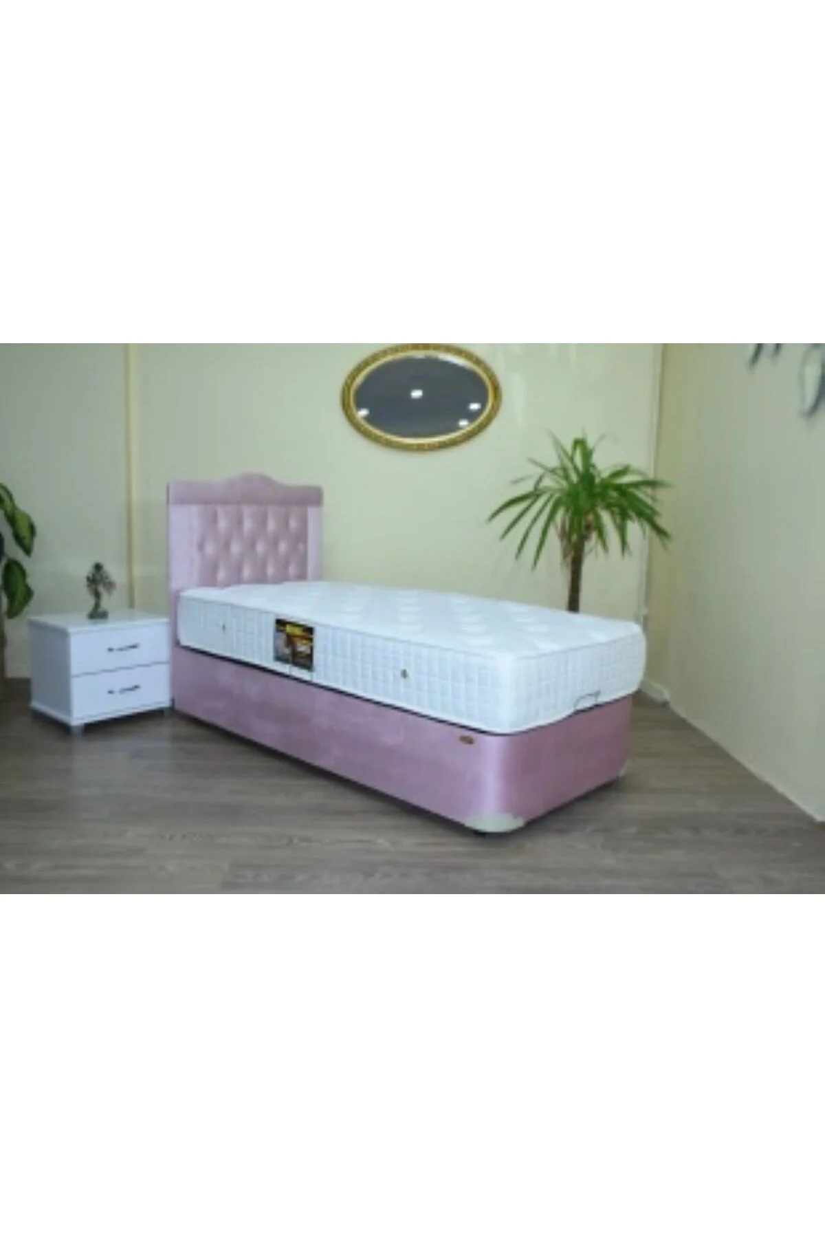 Baza Yatak Başlık 17499 Pembe Renk Çelik Kasa Full Ort Yatk Kapiton Başlık 90*190 Baza Yatak Başlık 17499 Pembe Renk Çelik Kasa Full Ort Yatk Kapiton Başlık 90*190
