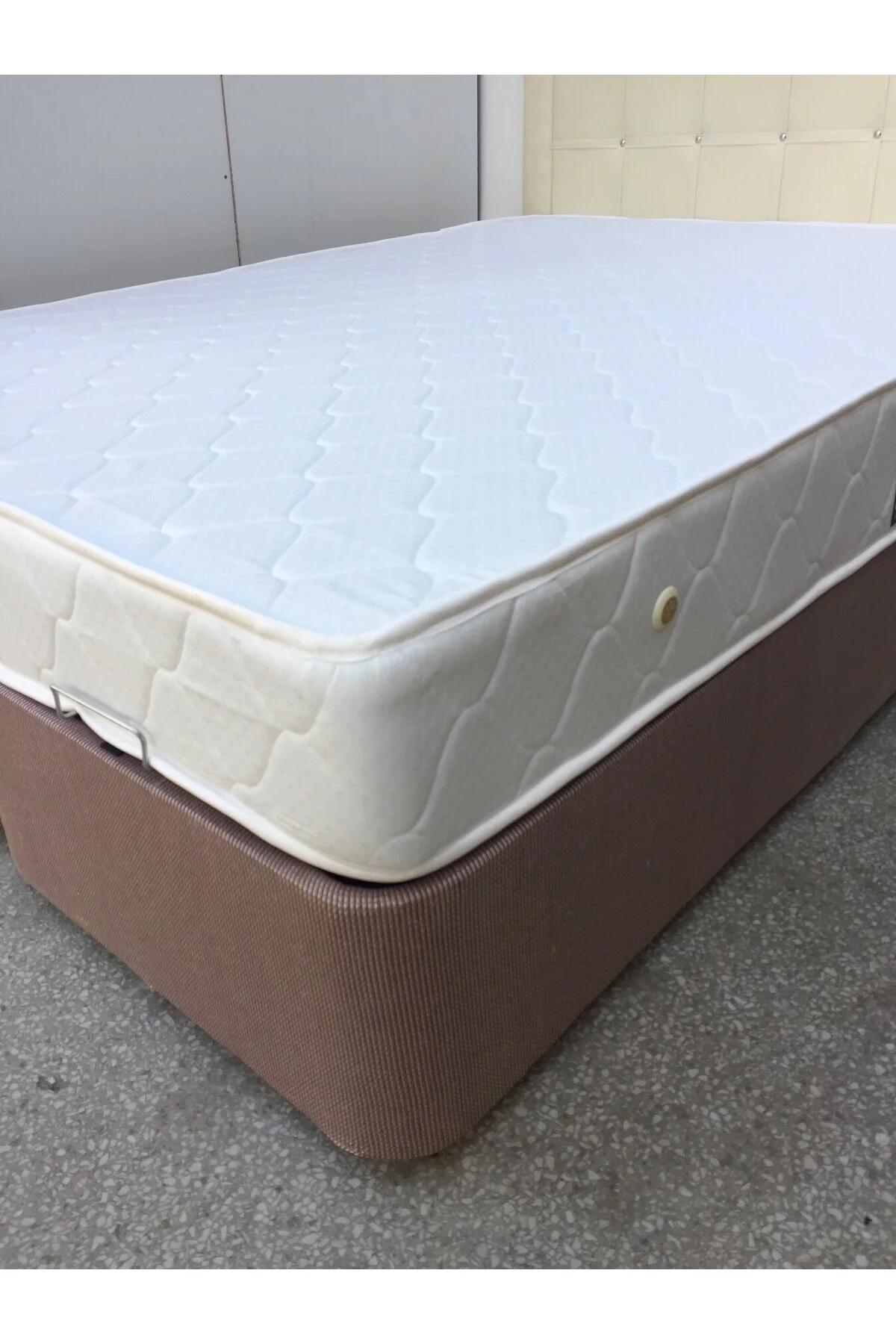 Baza Yatak Başlık 19335 Standart Kumaş Baza Full Ort Yatak Başlık 150*200 - Görsel 3