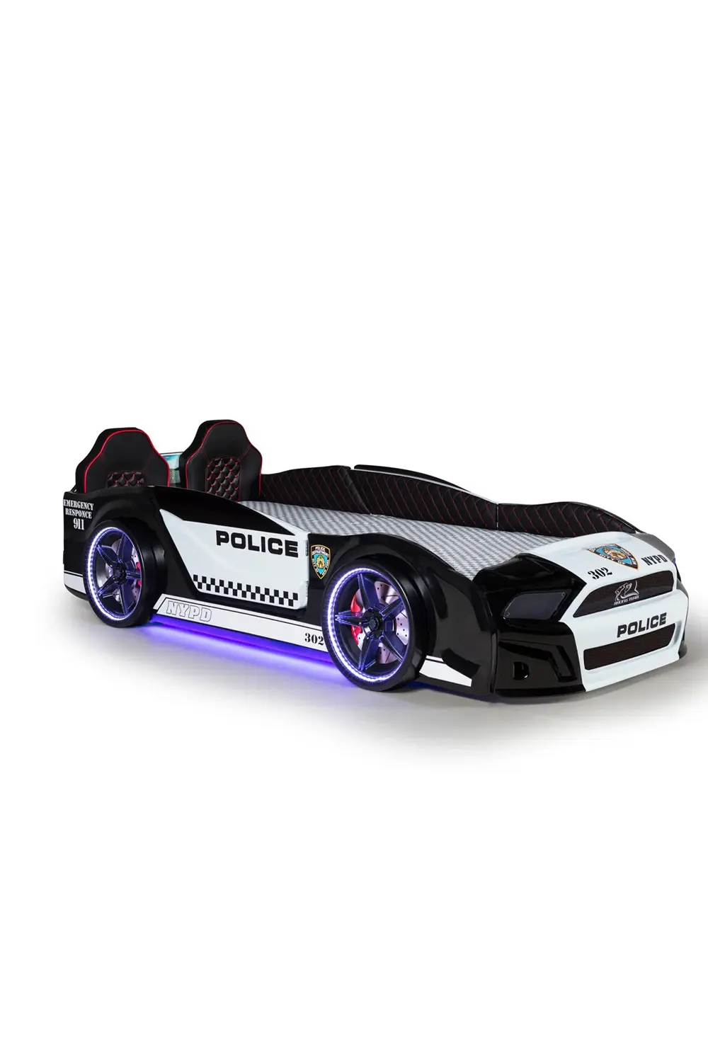 Bazalı Arabalı Yatak Polis Kapıları Açılan MST Full Ledli Kumanda