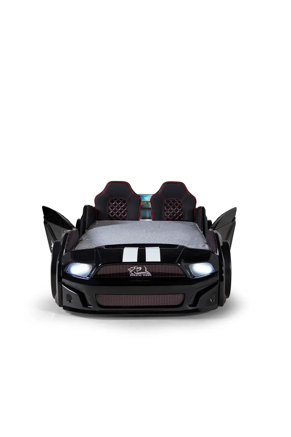 Bazalı Siyah Arabalı Yatak Kapıları Açılan MST  Full Ledli Kumand