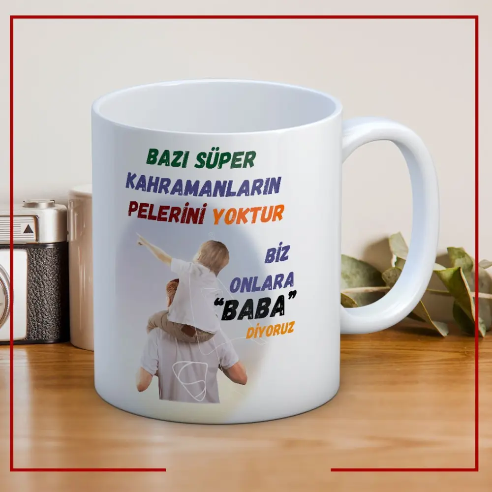 Bazı Kahramanların Pelerini Yoktur Baskılı Babalar Günü Kupa Bard Bazı Kahramanların Pelerini Yoktur Baskılı Babalar Günü Kupa Bard
