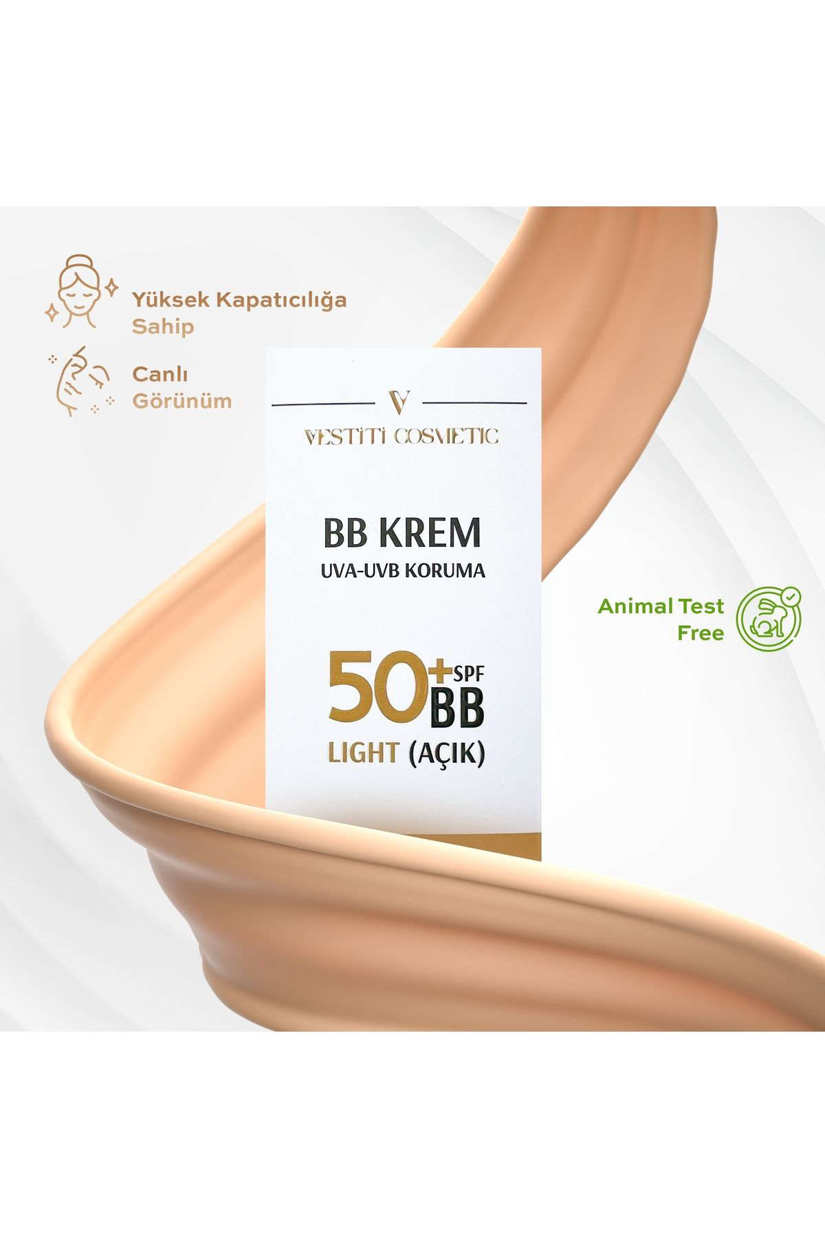 BB Krem Açık (Light)+50 SPF
