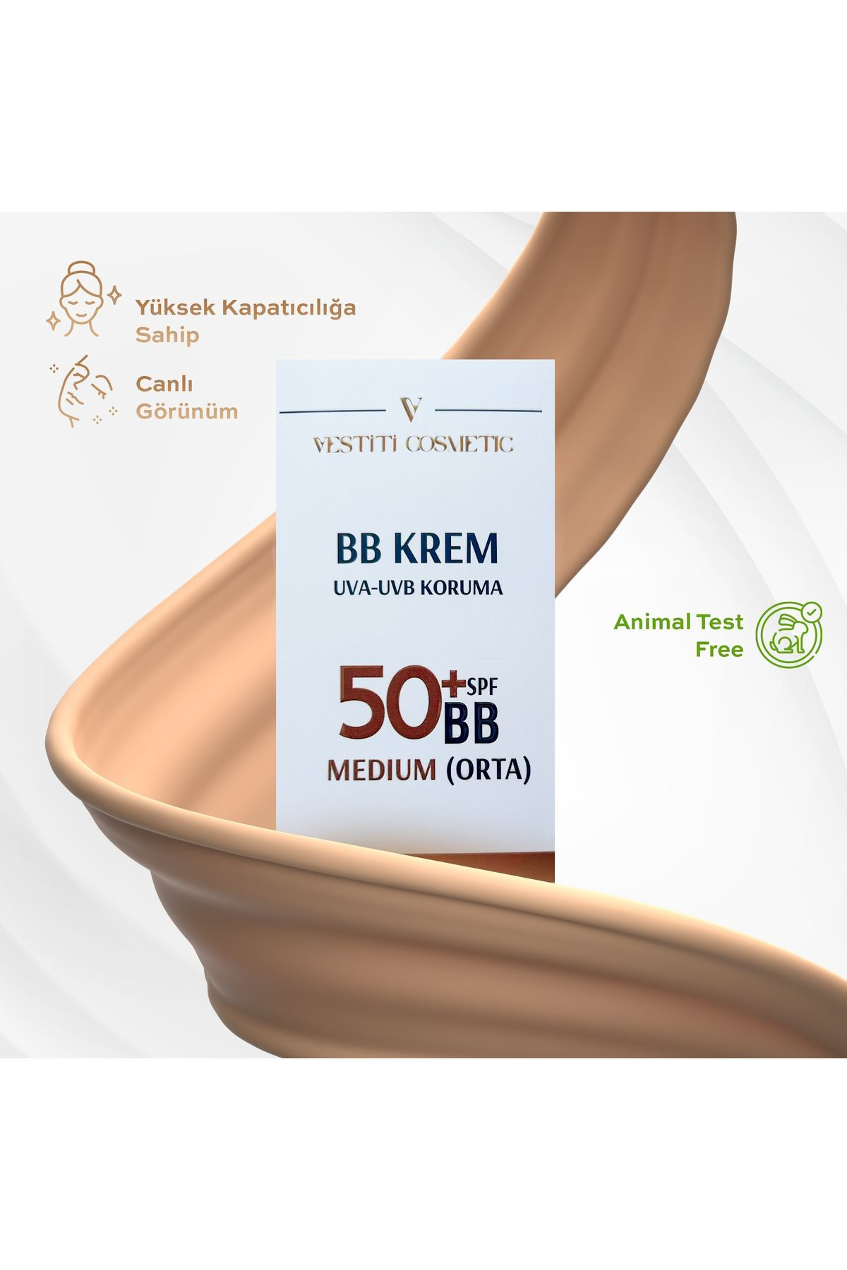 BB Krem Orta (Medium)+50 SPF