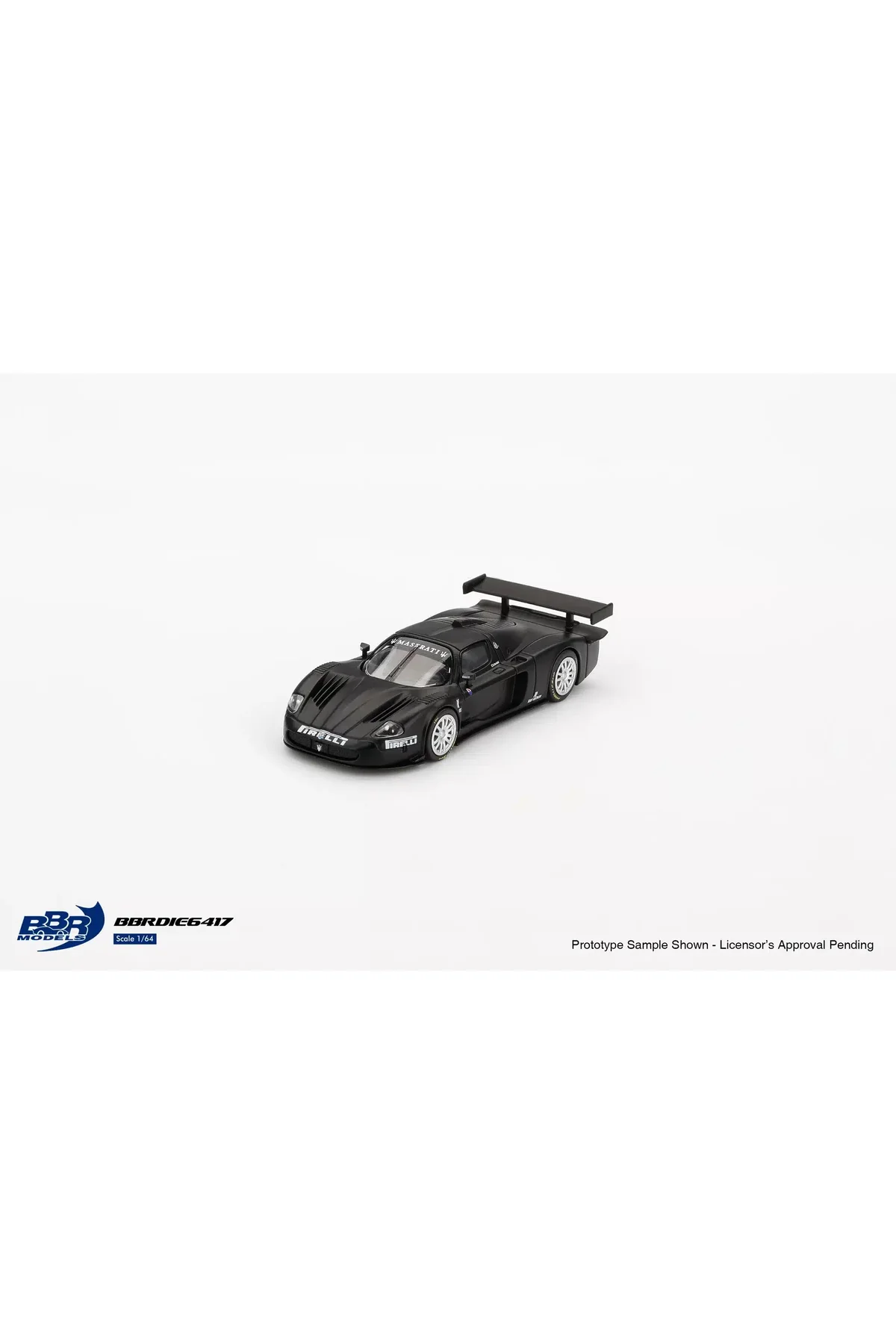 - BBR BBRDIE6417 1/64 Maserati MC12 Competizione Test Fiorano 200