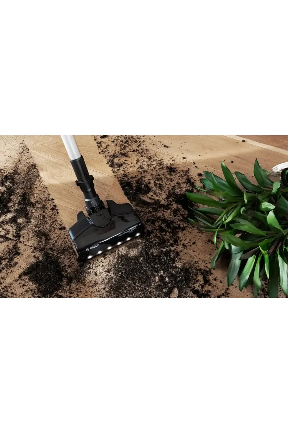 BBS711TR Beyaz Şarjlı Dikey Süpürge