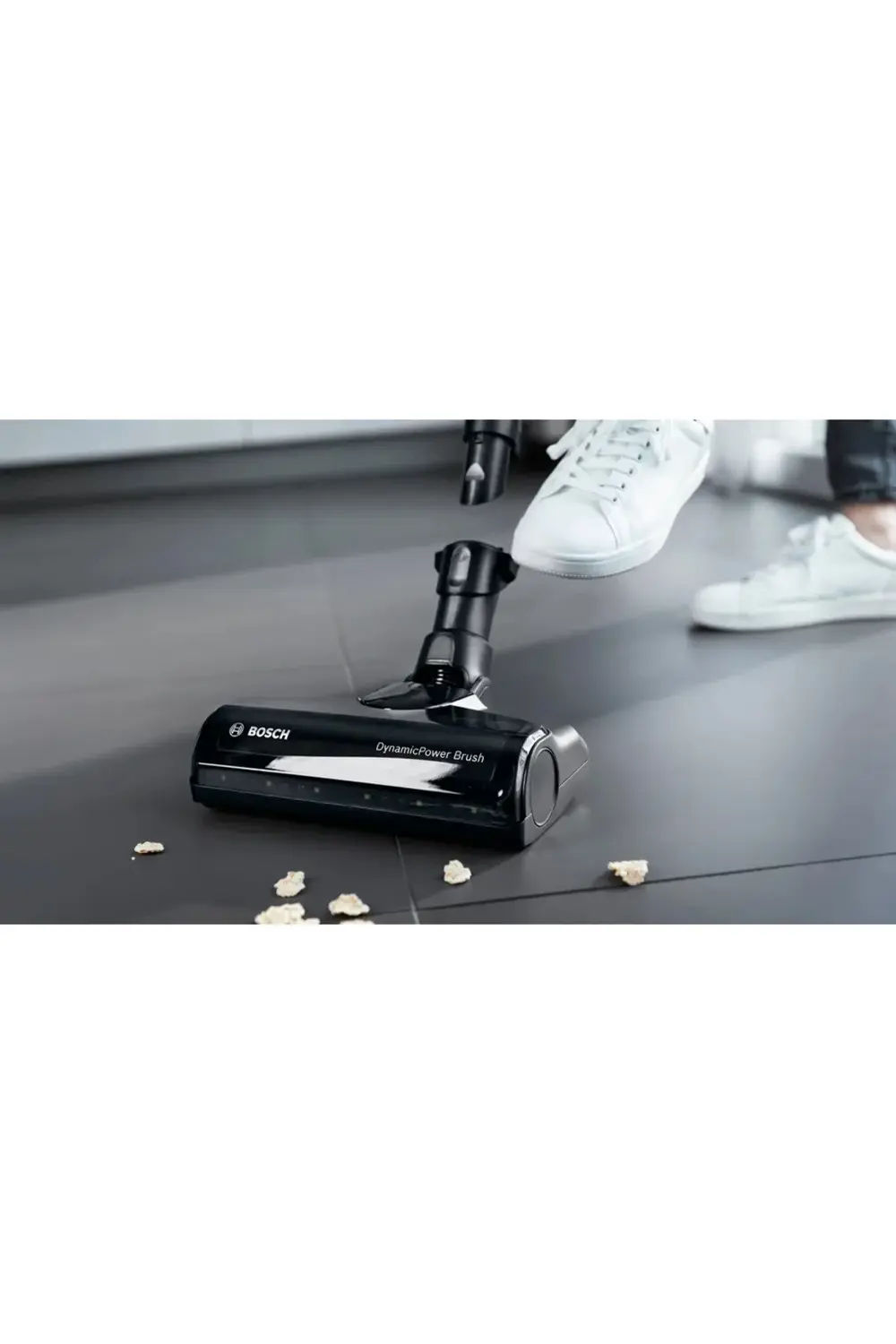 BBS711TR Beyaz Şarjlı Dikey Süpürge