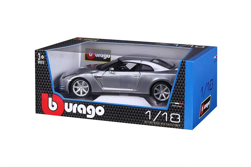 Bburago 1:18 Nissan GT-R R35 2009 Model Araba Bburago 1:18 Nissan GT-R R35 2009 Model Araba