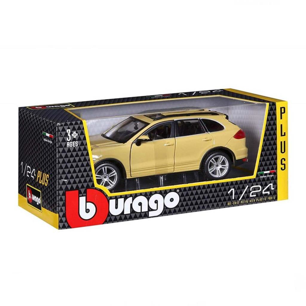 Bburago 1:24 Porsche Cayenne Turbo Plus Sarı Model Araba Bburago 1:24 Porsche Cayenne Turbo Plus Sarı Model Araba
