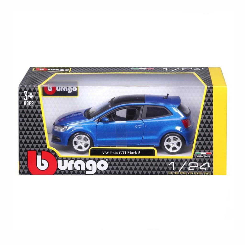 Bburago 1:24 Volkswagen Polo GTI Mark 5 Model Araba Bburago 1:24 Volkswagen Polo GTI Mark 5 Model Araba