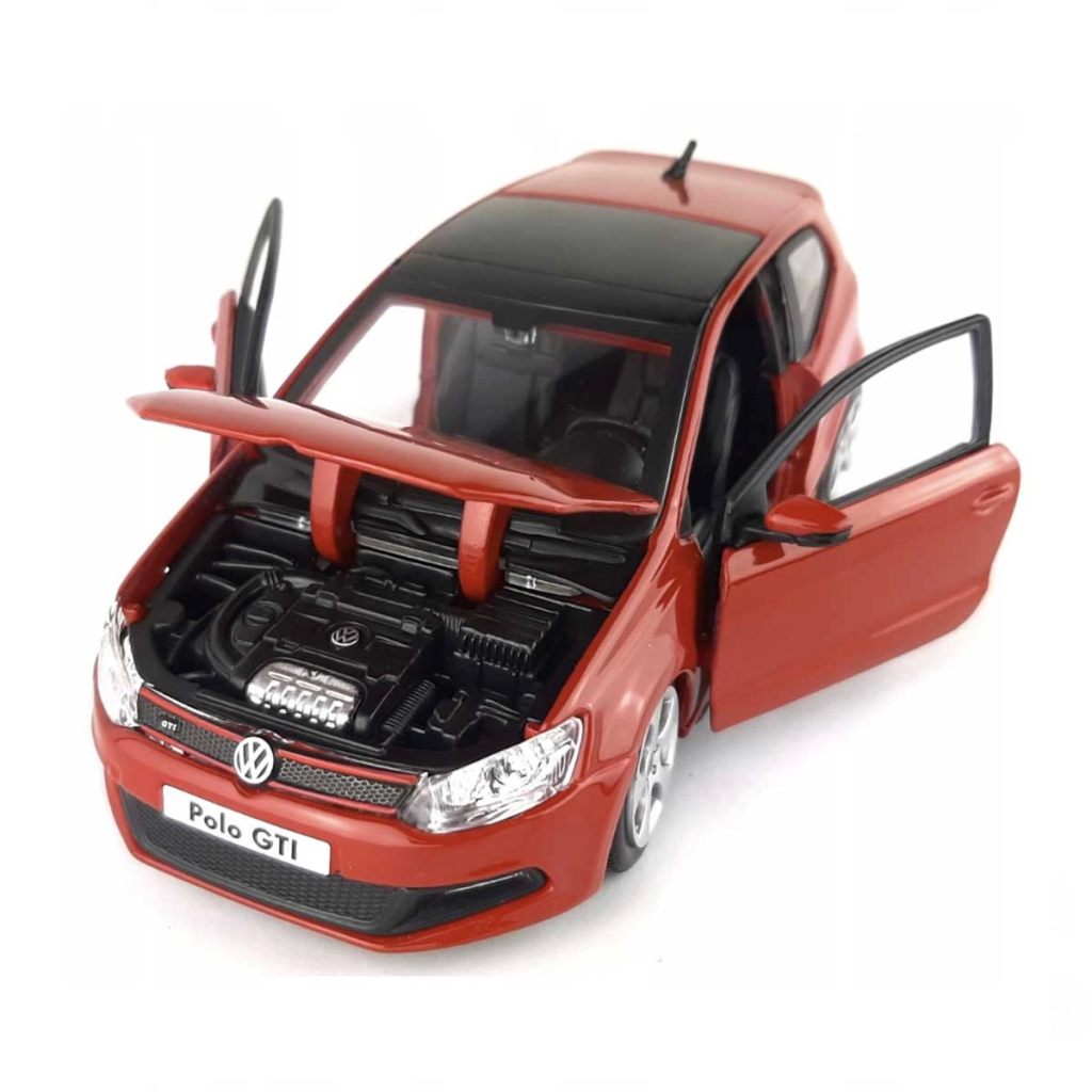 Bburago 1:24 Volkswagen Polo GTI Mark 5 Model Araba Bburago 1:24 Volkswagen Polo GTI Mark 5 Model Araba