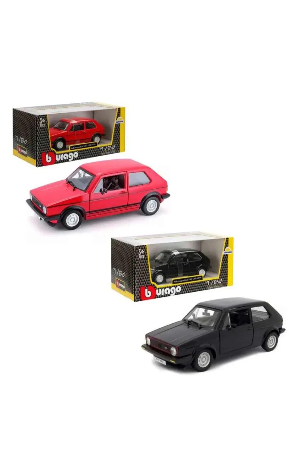 Bburago 1:24 Volswagen Golf Mk1 GTI 1979 Model Araba