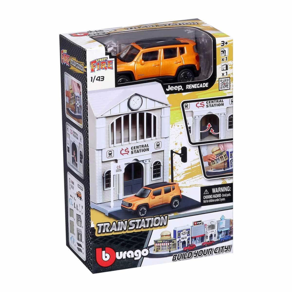 Bburago City Street Fire City Oyun Seti Bburago City Street Fire City Oyun Seti