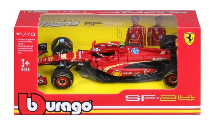 Bburago Formula 1 Scuderia Ferrari F1 TEam #55 Carlos Sainz (1:43 Ölçek) Bburago Formula 1 Scuderia Ferrari F1 TEam #55 Carlos Sainz (1:43 Ölçek)